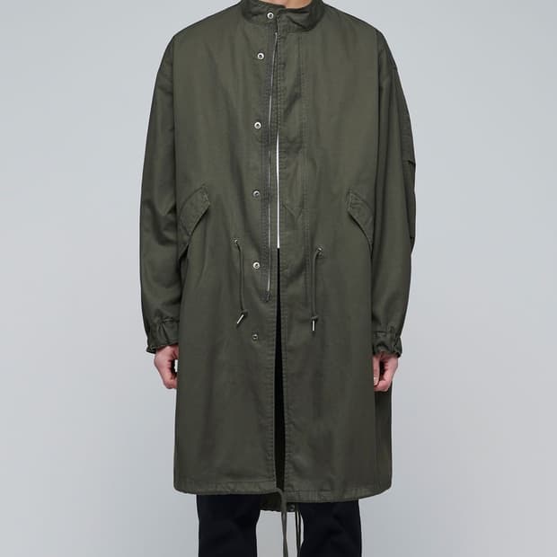 무신사스탠다드 / M65 피쉬테일 파카 카키 / L