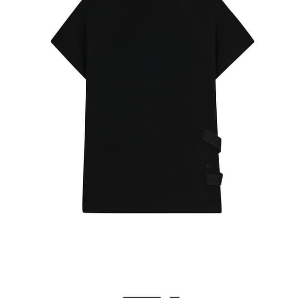 Hyein seo 혜인서 strap knit top black 3