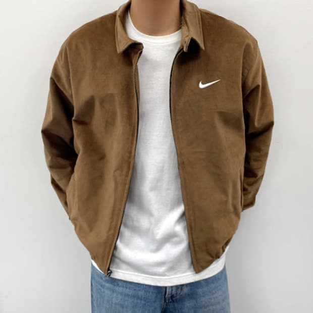 나이키 스웨이드 자켓 L