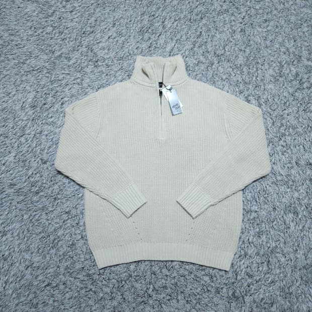  일코르소)ilcorso 95 남자 반집업니트 / 왕눈이샵