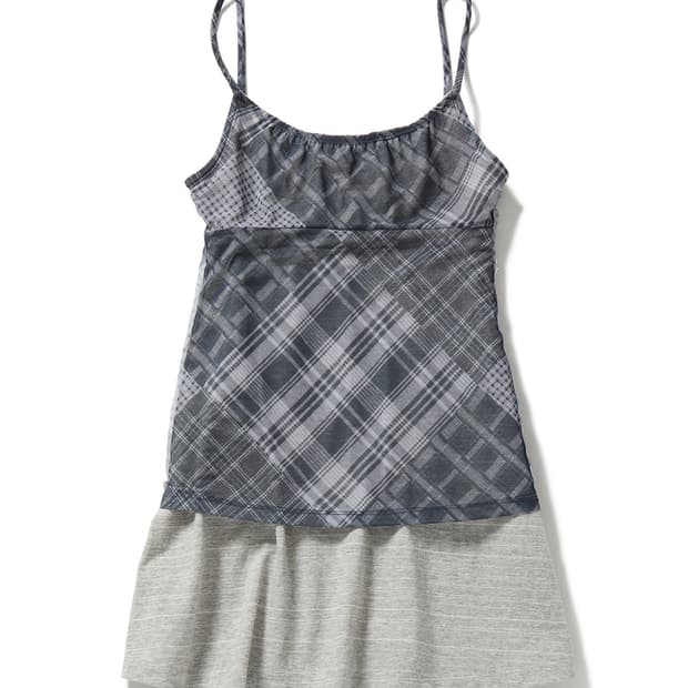 [F]퍼버즈 26ss Layering Camisole 원피스/그레이