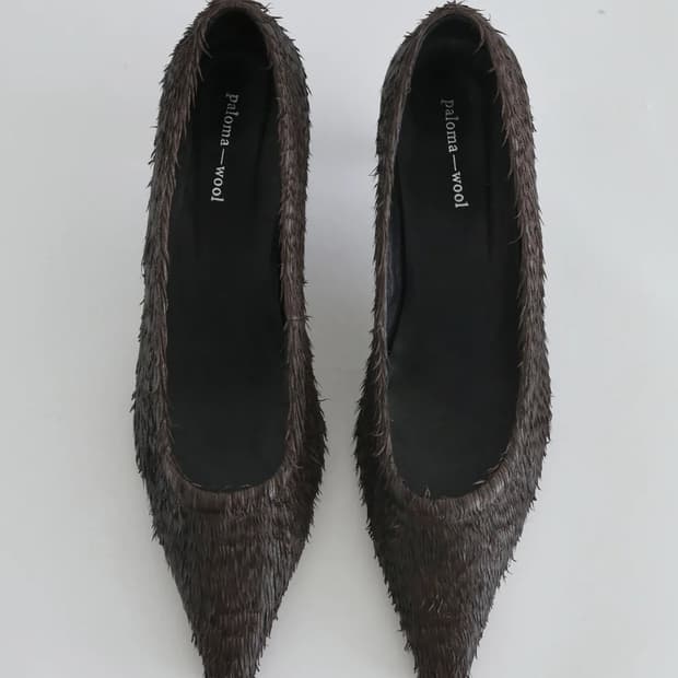 [38,39]팔로마울 Leslie II 펌프스 힐/브라운