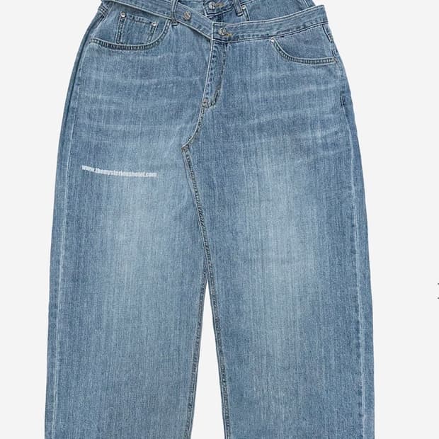 더 미스테리어스호텔 크로스 레이어드 데님