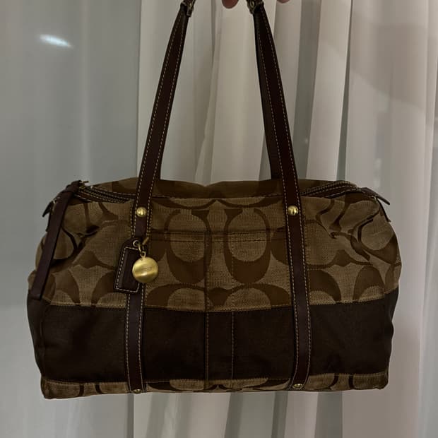 코치 COACH  미니 빈티지 보스턴백