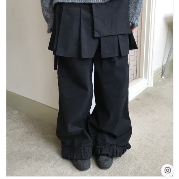 HEMN 스커트 팬츠