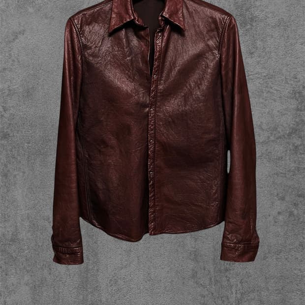 Maurzio Altieri Leather Shirt 02