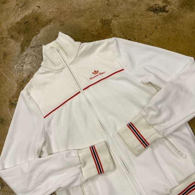 아디다스 토너먼트 에디션 화이트 져지 트랙탑 90