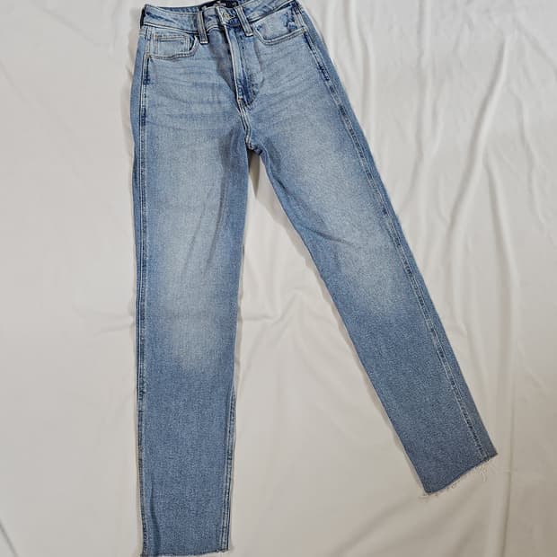 [23] 홀리스터 빈티지 하이라이즈 데님 팬츠 청바지 mom jeans