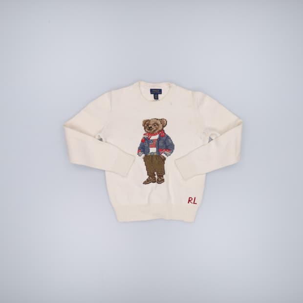 LG 폴로 키즈 베어 니트 0219H1