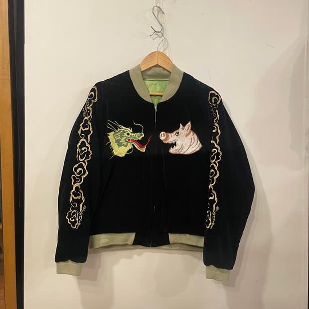 스튜디오다치산 리버시블 스카쟌