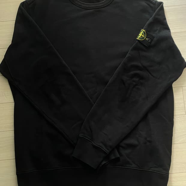 [XXL]스톤아일랜드 맨투맨 블랙