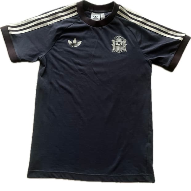 아디다스 스페인 아디컬러 클래식 삼선 티셔트 반팔 네이비