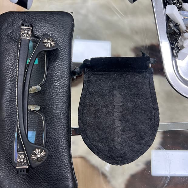 Ifsixwasnine leather pouch