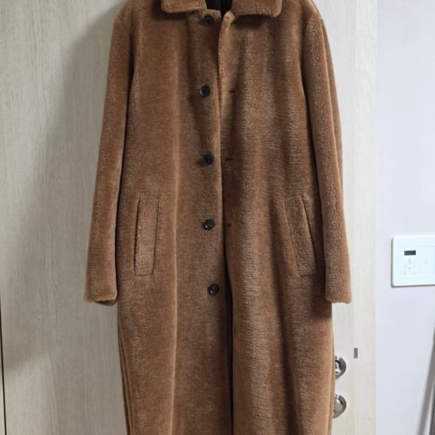 크리스크리스티 테디 베어 쉐어링 코트 XL