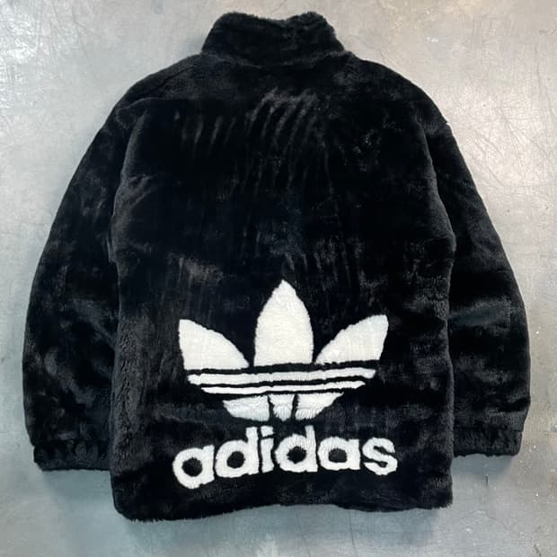아디다스 퍼 플리스 자켓
