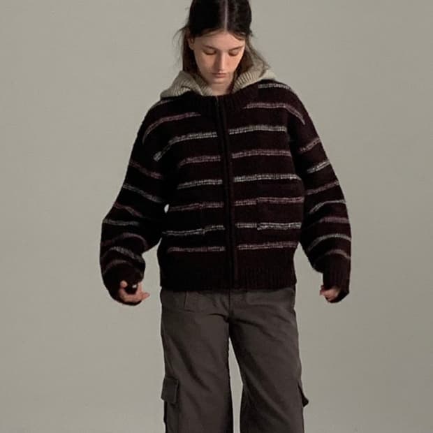 (새상품) haag a chuncky cardigan 헤이그 청키 가디건