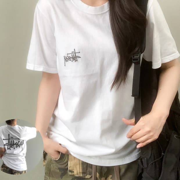 스투시 반팔티