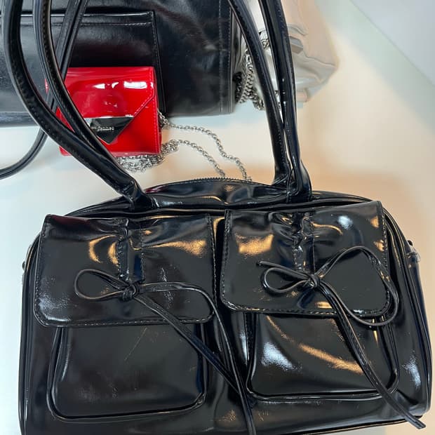 솔트앤초콜릿 마롱 포켓백 블랙