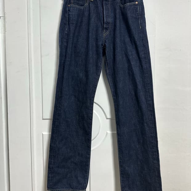 아웃스탠딩 재팬 메이드 셀비지 데님 팬츠