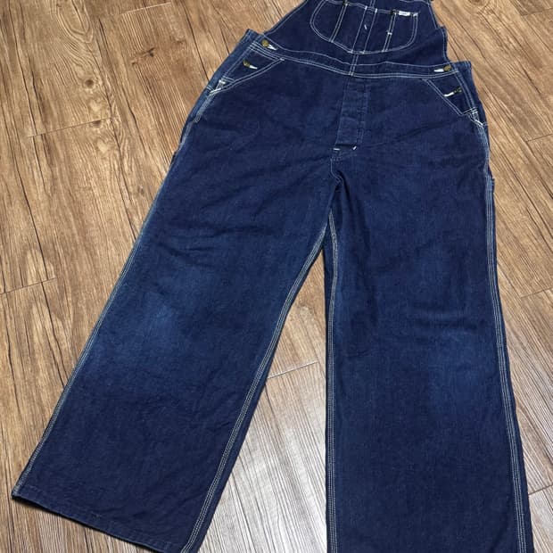 [34] Lee 리 진청 데님 오버롤