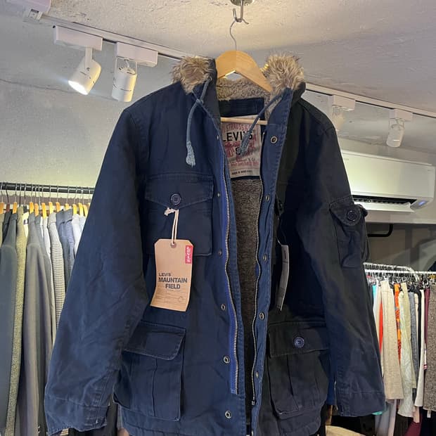 리바이스 마운틴 필드 퍼 라이닝 자켓 (데드스탁, 퍼스너유실)