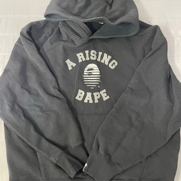 베이프 컬리지후드 릴랙스핏 L