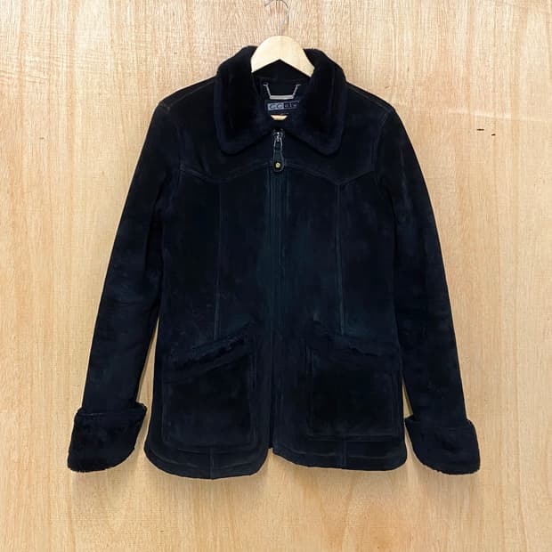 VTG leather western mustang 스웨이드 웨스턴 무스탕