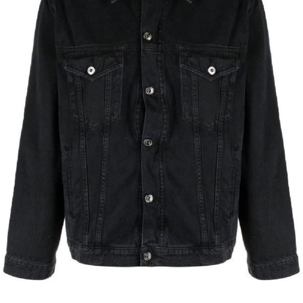 (삽니다) 와이프로젝트 와이어 데님 자켓 블랙