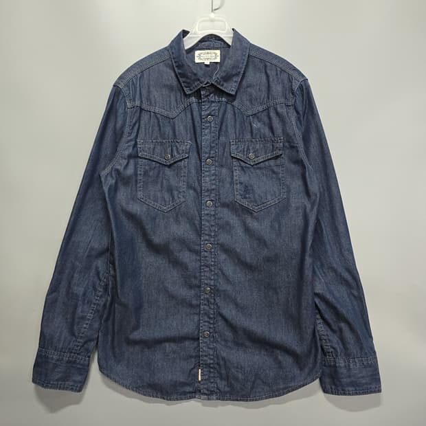 빈폴(BEANPOLE) 데님 청셔츠 95