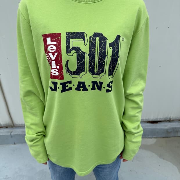 Levi's 리바이스 501 롱슬리브 긴팔 티셔츠