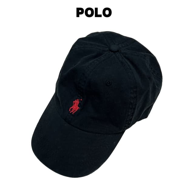 폴로 랄프로렌 볼캡 블랙
