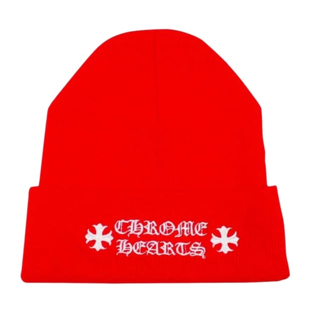 크롬하츠 레드 비니