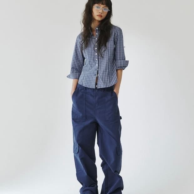 PLZ PROJECT REGULAR CARPENTER PANTS NAVY