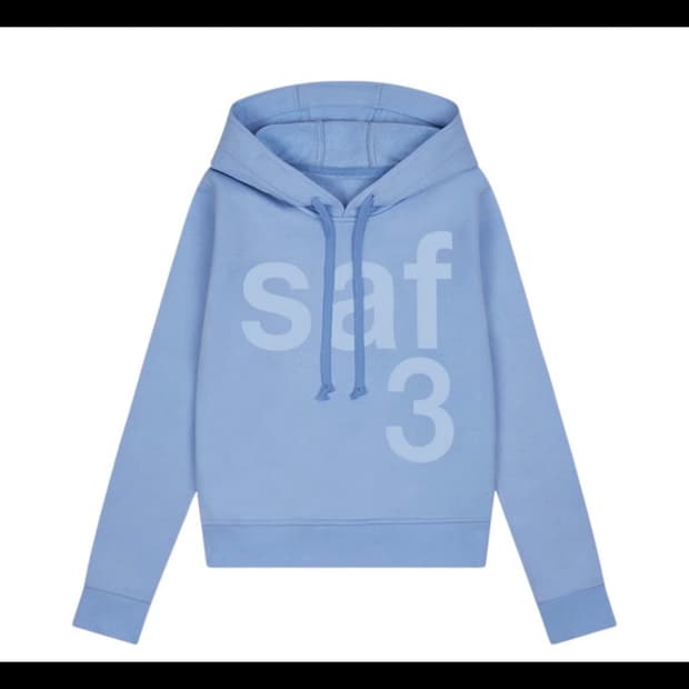사파리스팟 후드티 1 사이즈 스카이블루