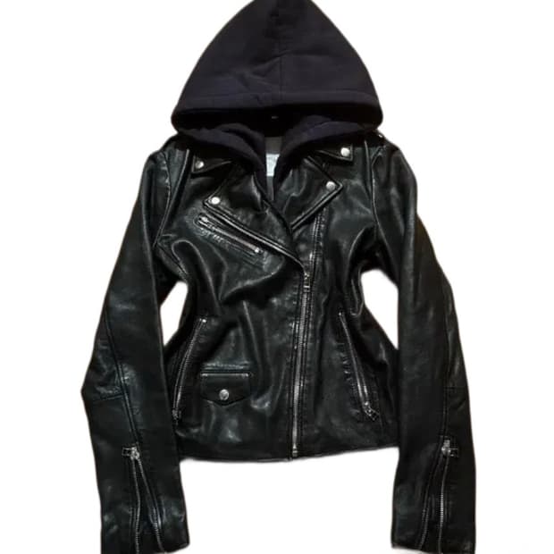 archive leather jacket