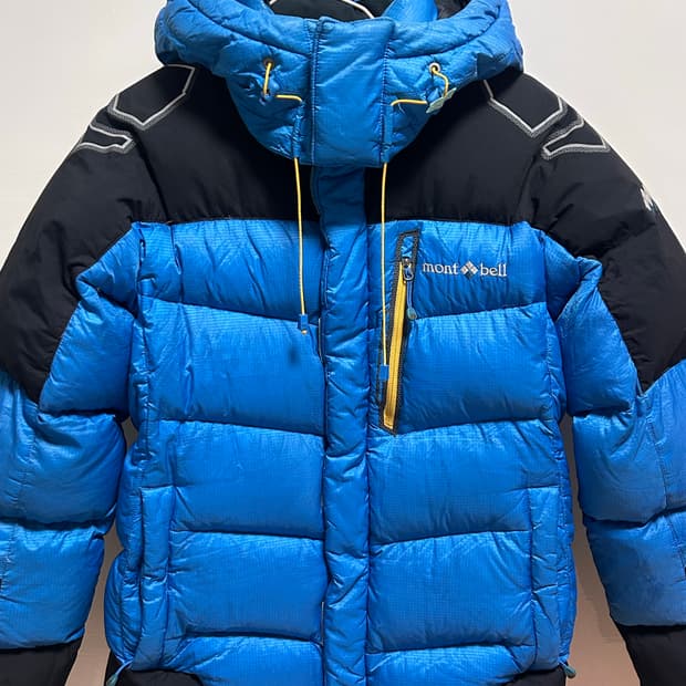 몽벨 라이트패스 윈드프루프 다운 패딩 95