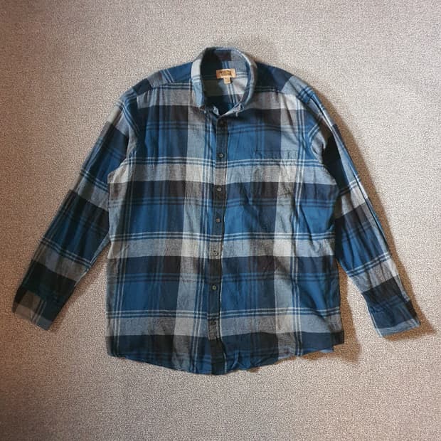 미국 수입 플란넬 체크 셔츠 no.2