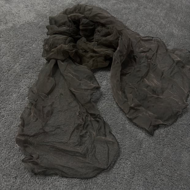 Vintage vkei punk mood silky scarf