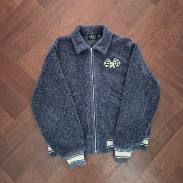 rrl 레이싱 플리스 