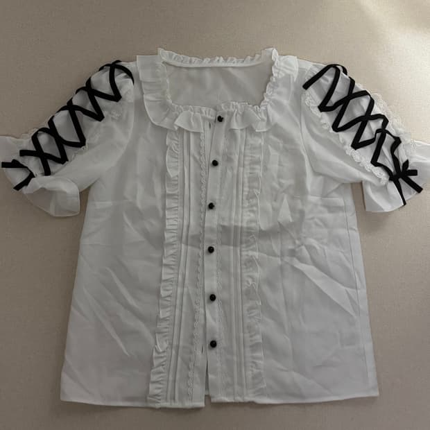 지뢰계깔 양지뢰 블라우스 