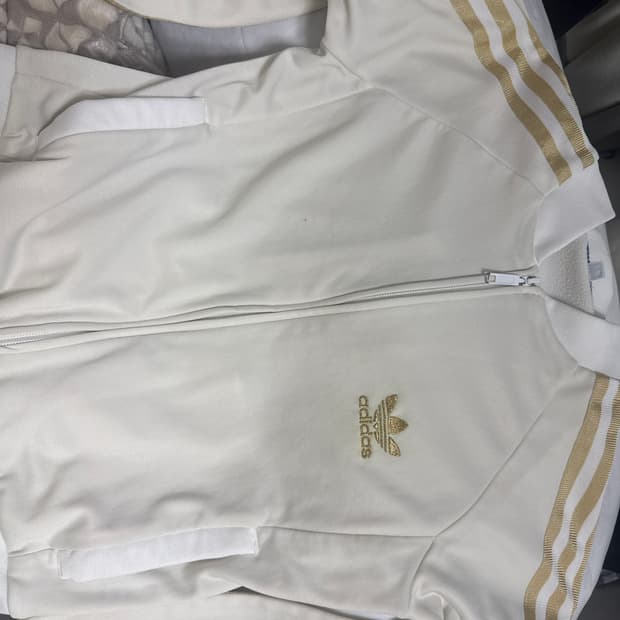 아디다스 화이트 골드 져지 90