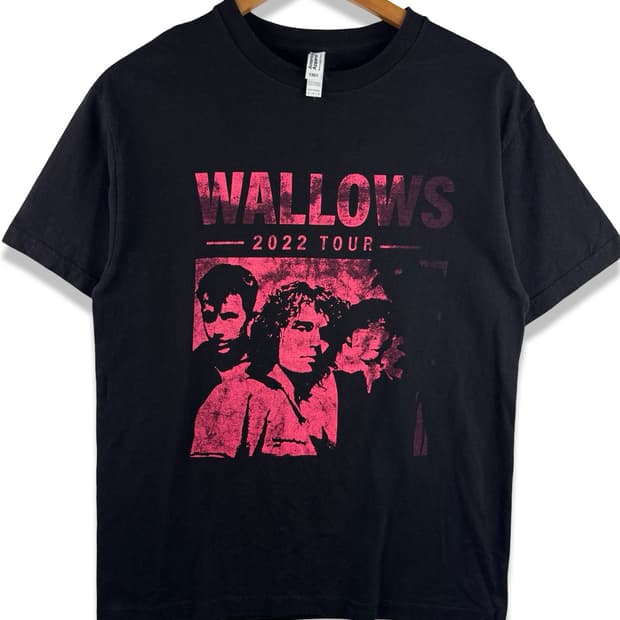 Wallows 2022 Tour 부틀렉 티셔츠4339