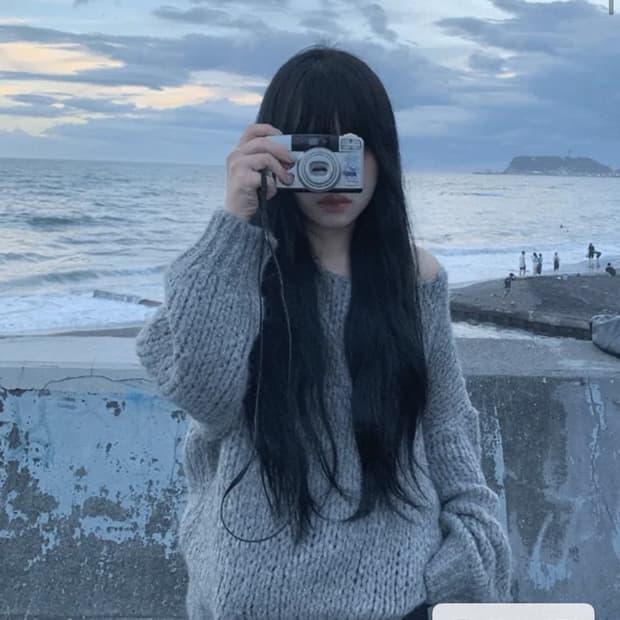 폼폼이 원숄더 나그랑 니트 