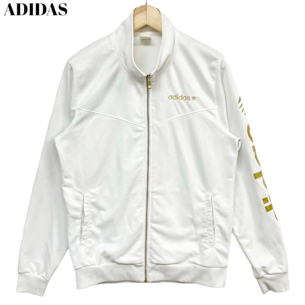 adidas neo white track top