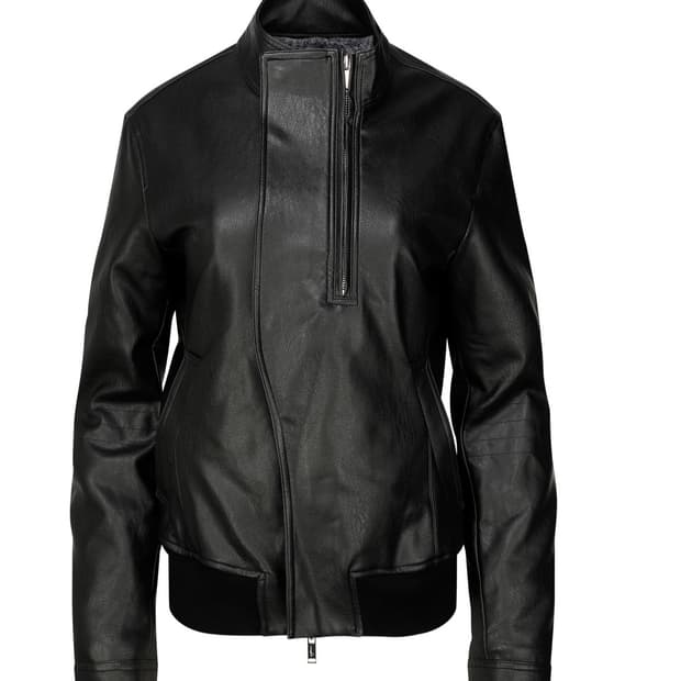 새상품Nache rider leather shearling jacket 