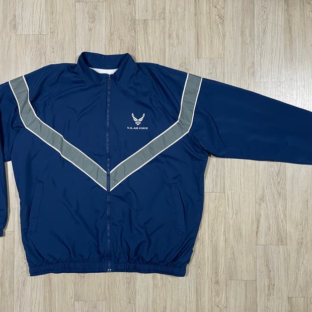 110~) 미군 오리지널 미공군 PTU 트레이닝 자켓(민트급)