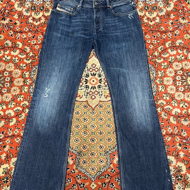 [32] Diesel 디젤 빈티지 자탄 부츠컷 플레어 데님팬츠