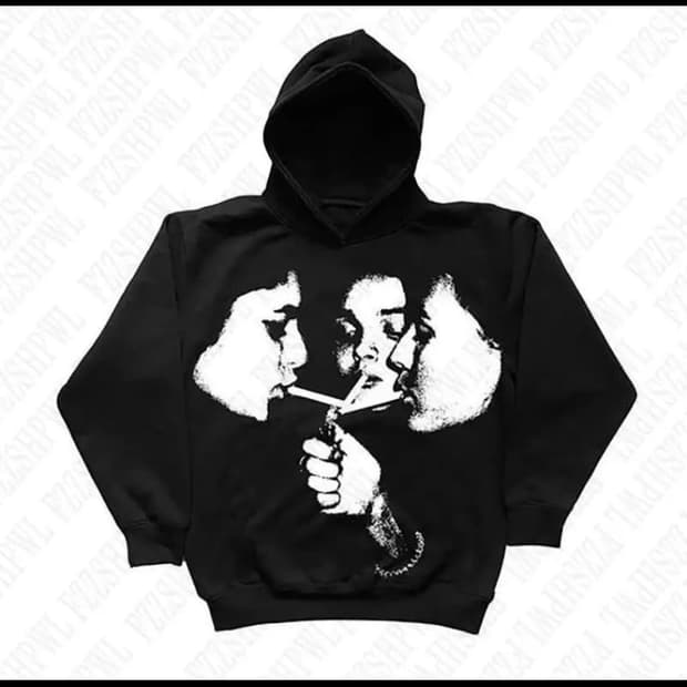 임채윤님 착용했던 옷 빈티지 후드