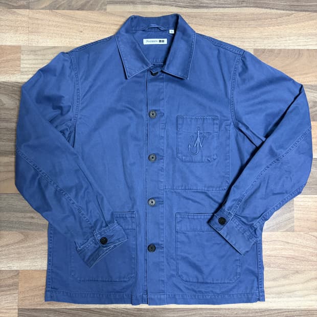 유니클로 x jw 앤더슨 프렌치워크 자켓