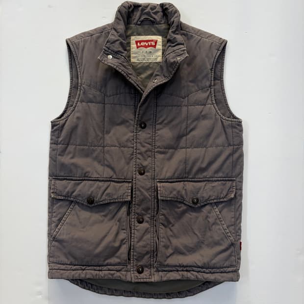 리바이스 퀄팅 베스트